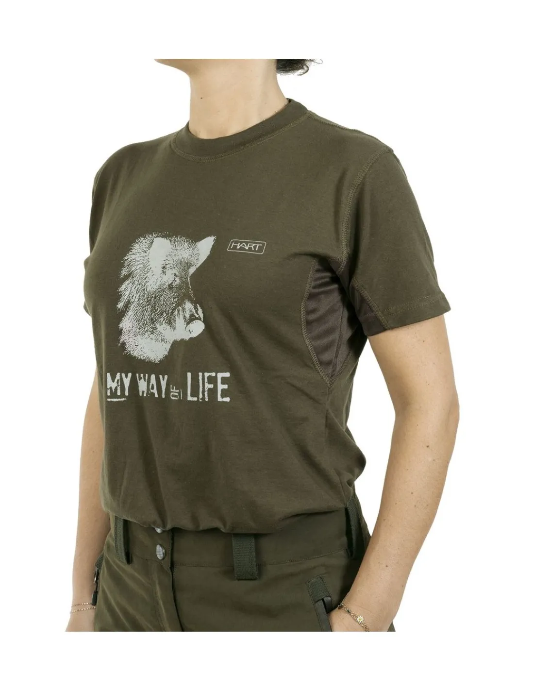 Mujer HART OUTDOOR Camisas Y Camisetas^Camiseta HART BRANDED Basurde Mujer