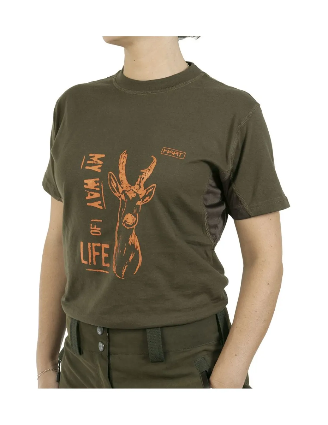 Mujer HART OUTDOOR Camisas Y Camisetas^Camiseta HART BRANDED Corzo Mujer