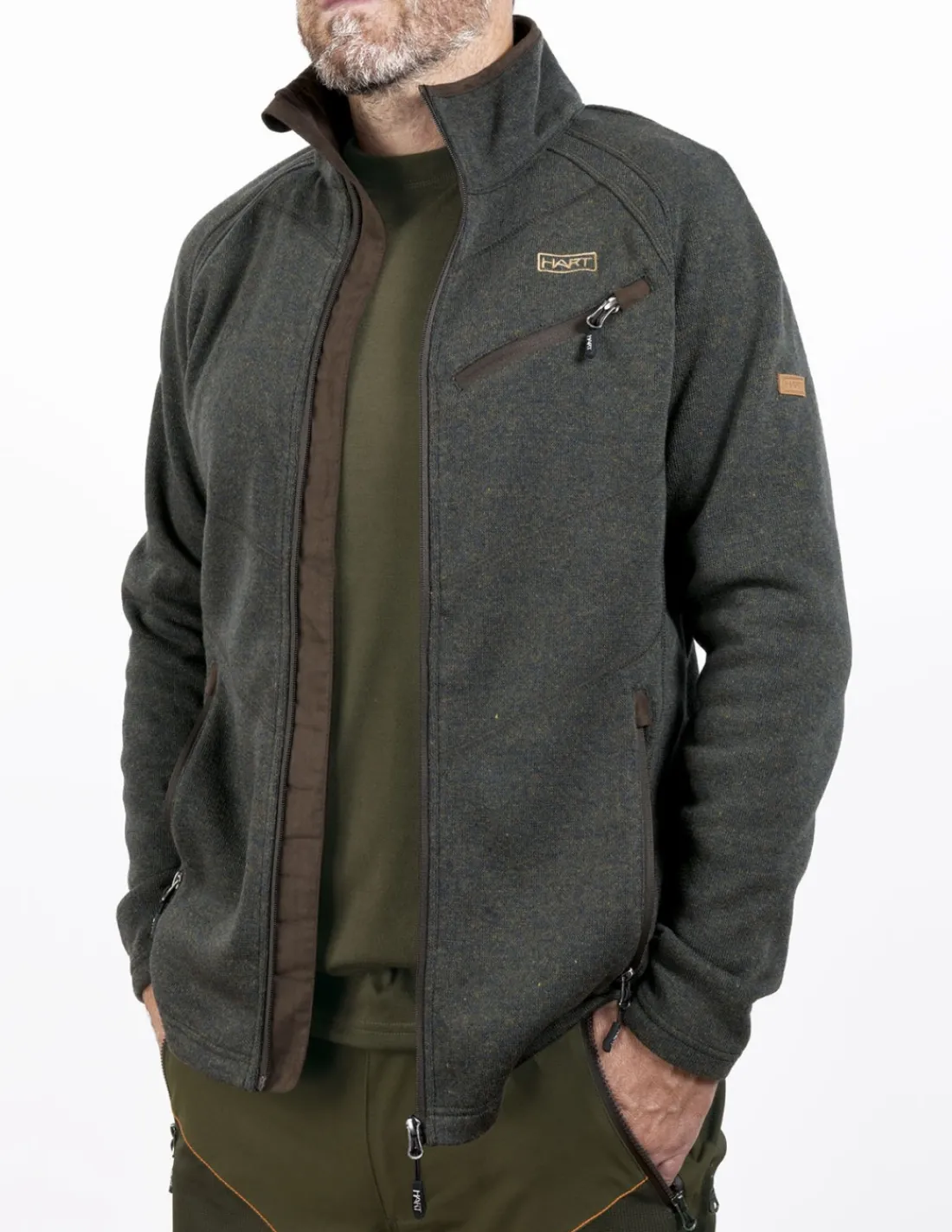Hombre HART OUTDOOR Chaquetas^Chaqueta polar HART CELLE-FZ
